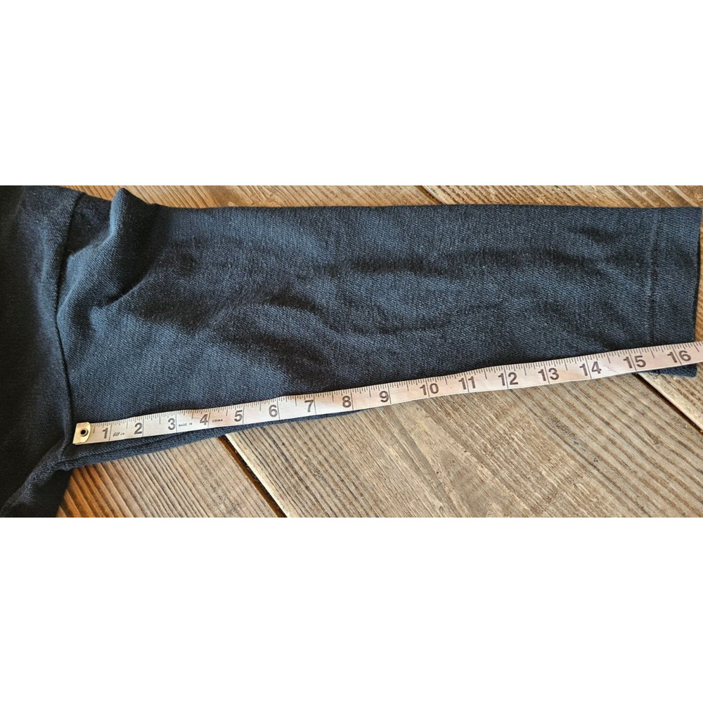 Donna Karan Intimates Womens Hoodie Small Black Drawstring Pajama Top Loungewear - Picture 9 of 9